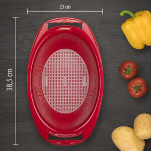 Oval Slicing Bowl with Collection Tray for Borner V5 Powerline Slicer - Image 4