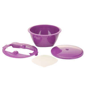 Borner Multimaker - full-color: Bowl with keep-fresh lid, sieve and Multiplate - Image 6