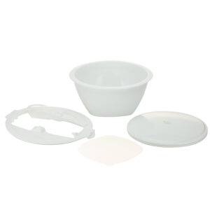 Borner Multimaker - full-color: Bowl with keep-fresh lid, sieve and Multiplate - Image 4