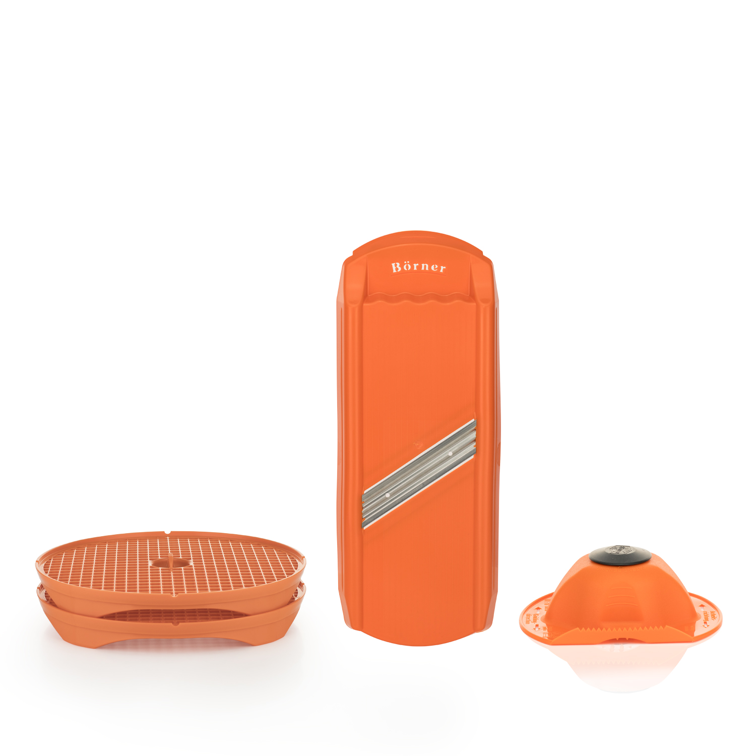 Комплект за чипс с ренде Borner Designline - Оранжев