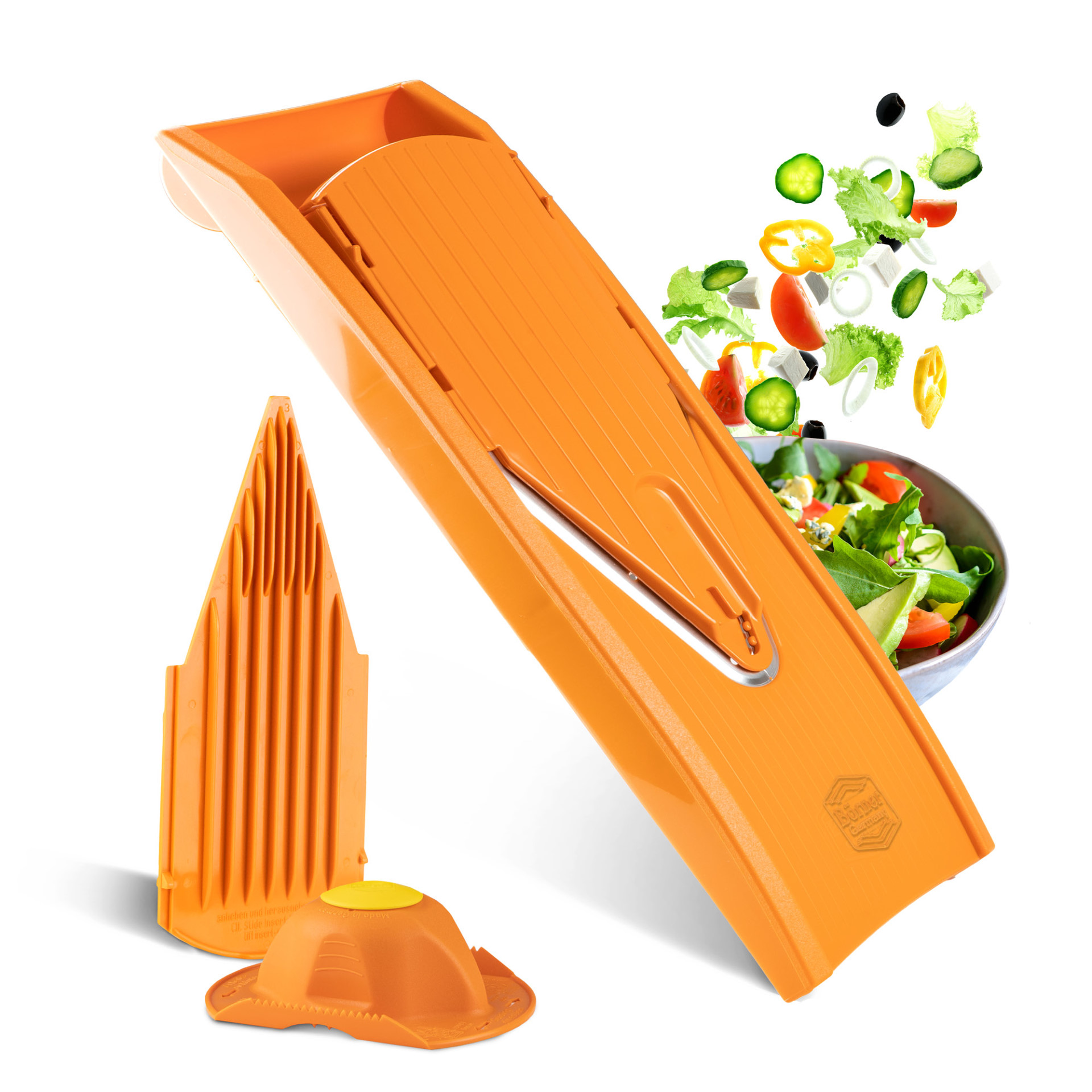 Кухненско ренде Бьорнер Slicer V1 ClassicLine основен комплект - Оранжев