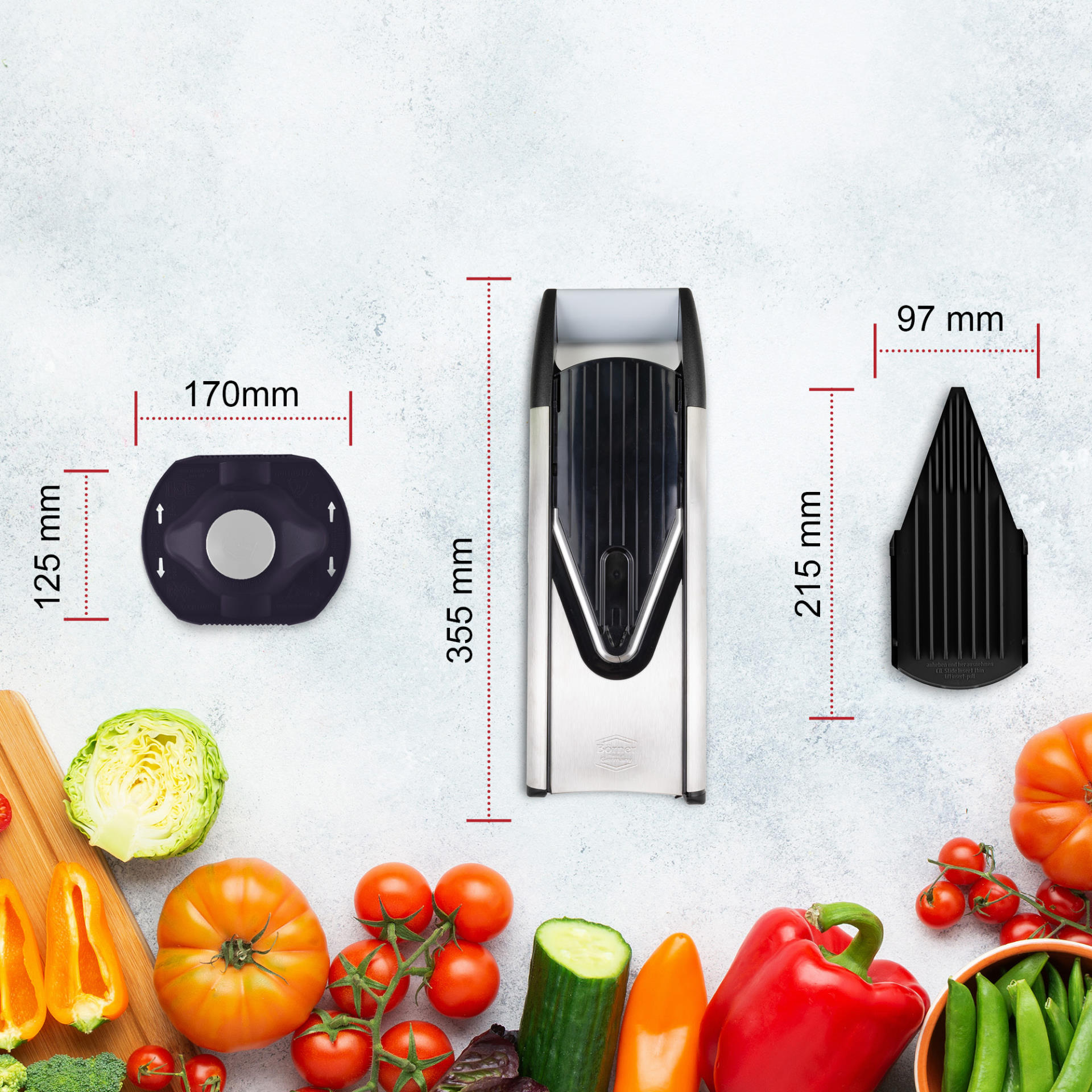 Кухненско ренде Бьорнер V6 ExclusiveLine основен комплект